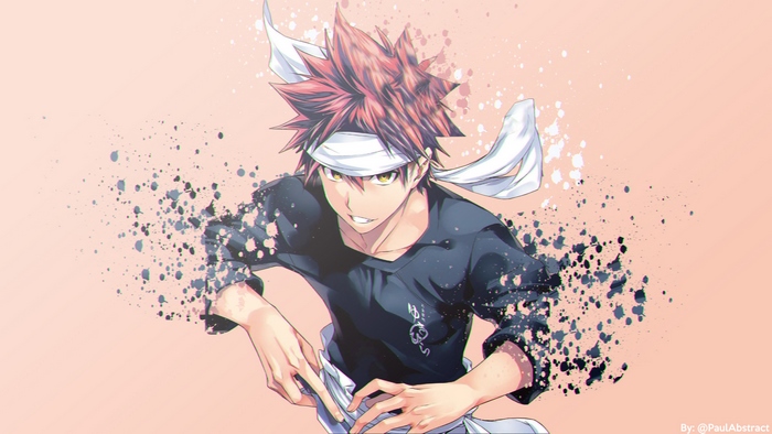 Sōma Yukihira from Food Wars! Shokugeki no Soma