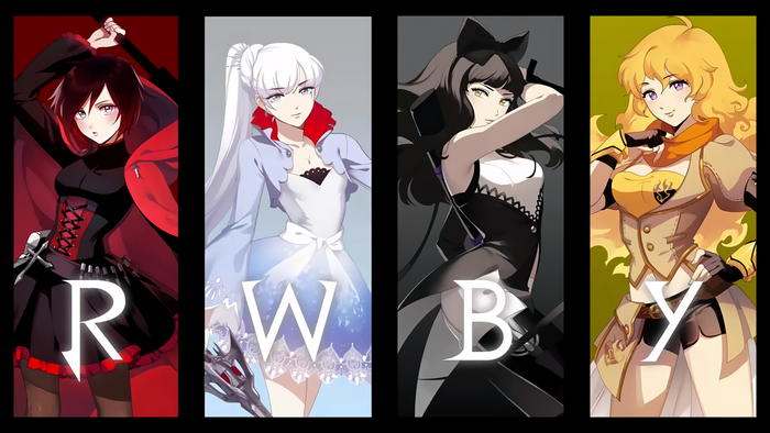 RWBY Team RWBY Banner
