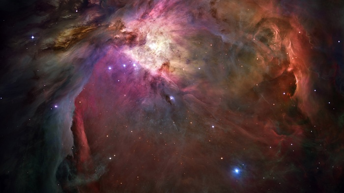 Orion Nebula in deep space