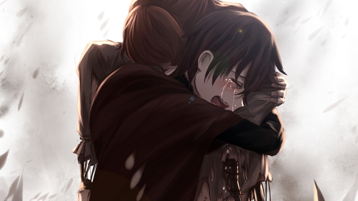 Ruby Rose from RWBY crying