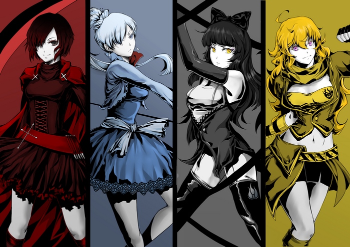 Team RWBY from RWBY