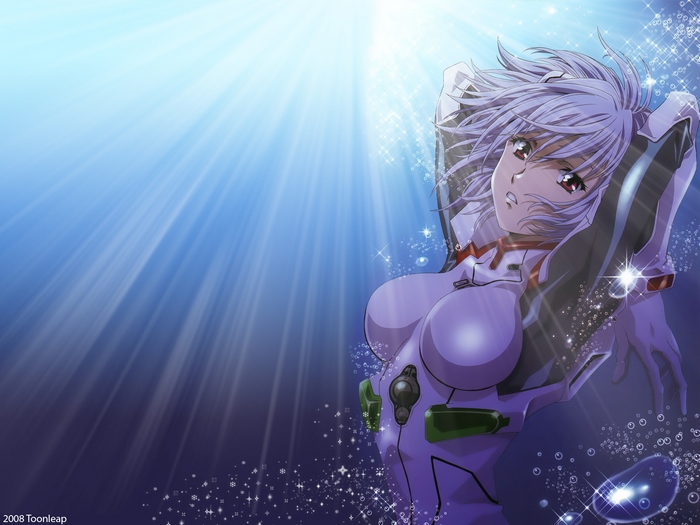 Rei Ayanami from Neon Genesis Evangelion