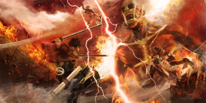 Attack on Titan: Armin Arlert and Colossal Titan