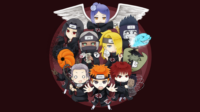 Pain from Naruto Chibi Akatsuki Members