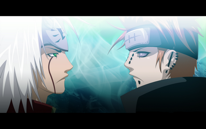 Jiraiya and Pain from Naruto