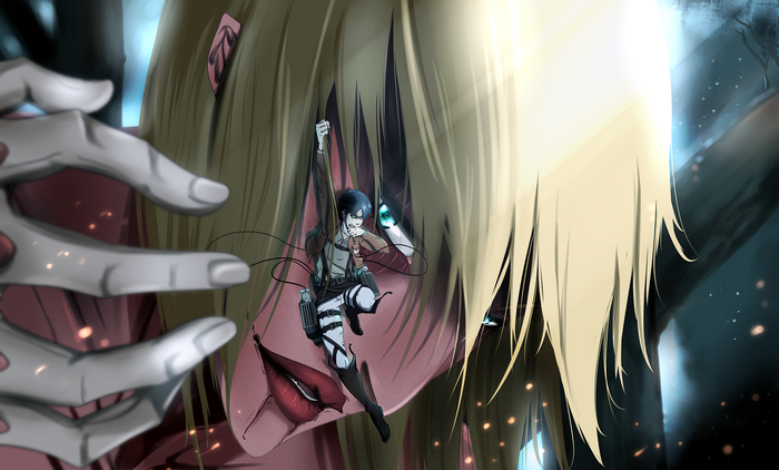 Annie Leonhart from Attack on Titan