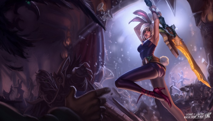 Battle Bunny Riven from League of Legends