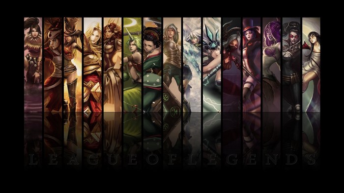 League of Legends characters montage