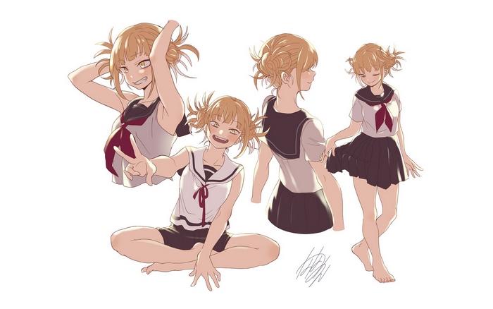 Himiko Toga in Various Poses