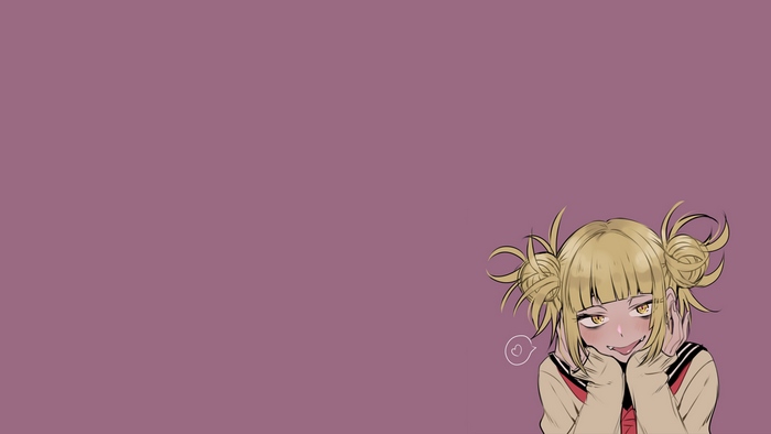 Himiko Toga Smiling with Playful Expression