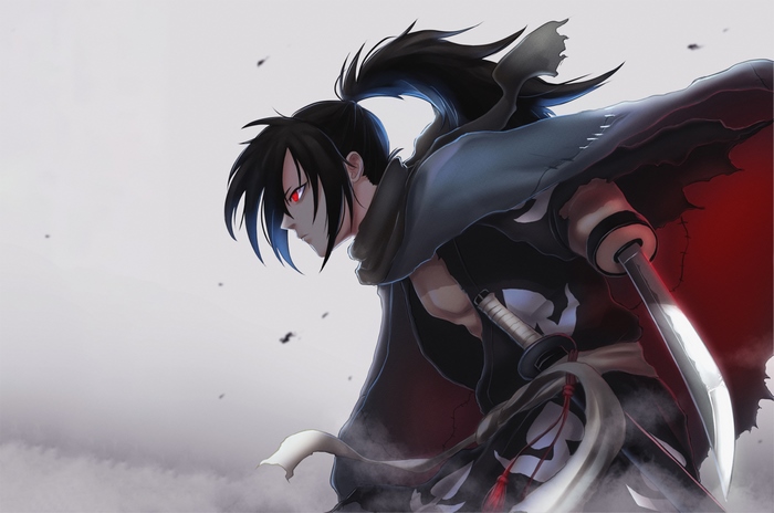 Hyakkimaru from Dororo with sword
