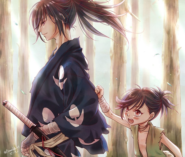 Hyakkimaru and Dororo from Dororo