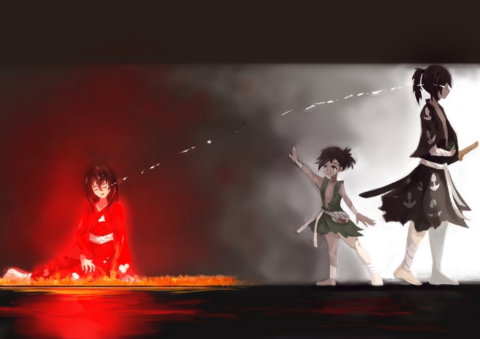 Hyakkimaru and Dororo from Dororo
