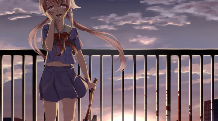 Yuno Gasai from Future Diary