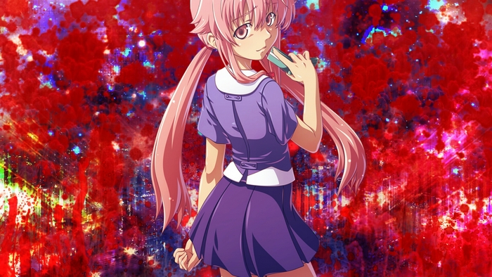 Yuno Gasai from Future Diary