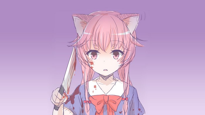 Yuno Gasai with Knife