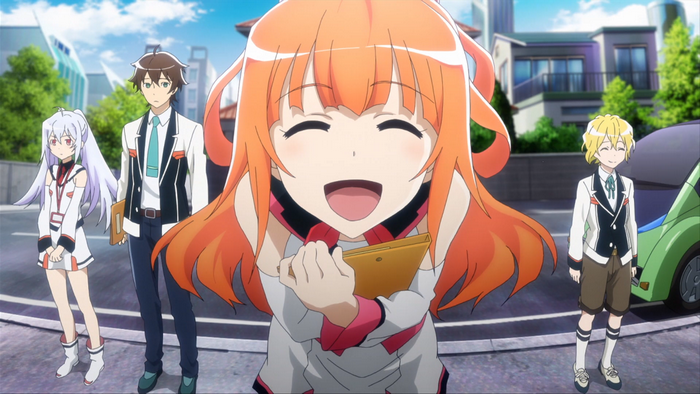 Isla and friends from Plastic Memories