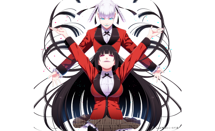 Yumeko Jabami and Kirari Momobami from Kakegurui