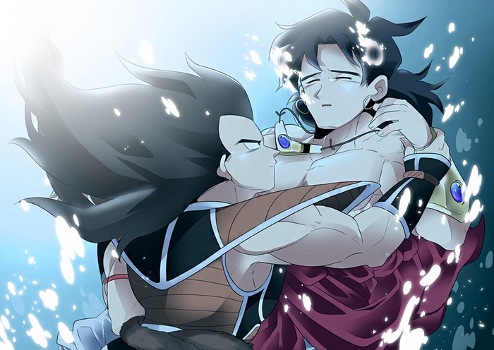 Raditz and Broly from Dragon Ball