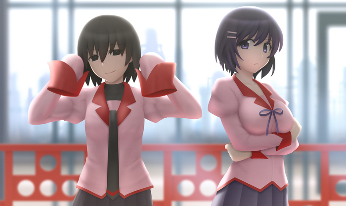 Tsubasa Hanekawa from Monogatari Series