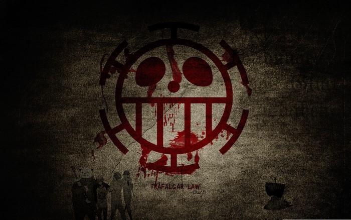 Trafalgar Law Jolly Roger from One Piece