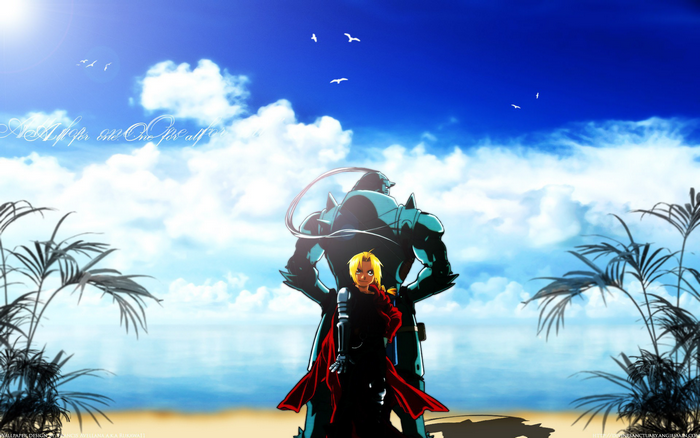 Edward and Alphonse Elric from Fullmetal Alchemist
