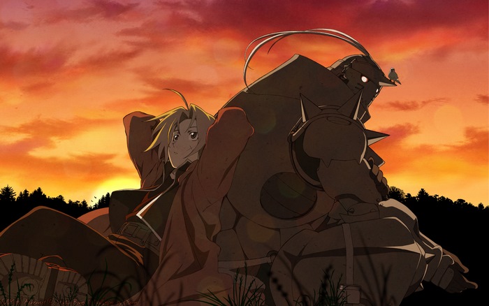 Edward and Alphonse Elric from Fullmetal Alchemist