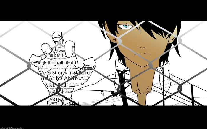 Koyomi Araragi from Bakemonogatari