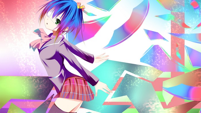 Rikka Takanashi from Chuunibyou demo Koi ga Shitai!