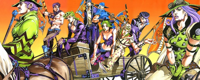 JoJo's Bizarre Adventure Part 6 Characters