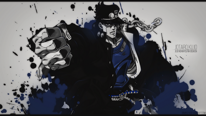 Jotaro Kujo from JoJo's Bizarre Adventure