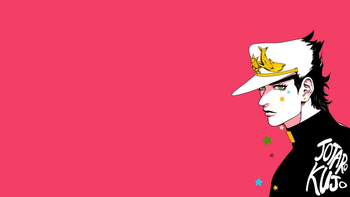 Jotaro Kujo from JoJo's Bizarre Adventure