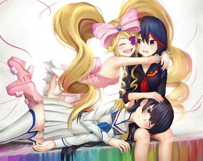 Ryuko Matoi and friends