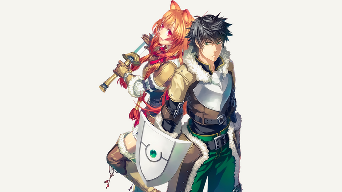 Raphtalia and Naofumi from The Rising of the Shield Hero
