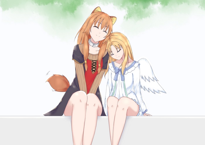 Raphtalia and Filo from The Rising of the Shield Hero