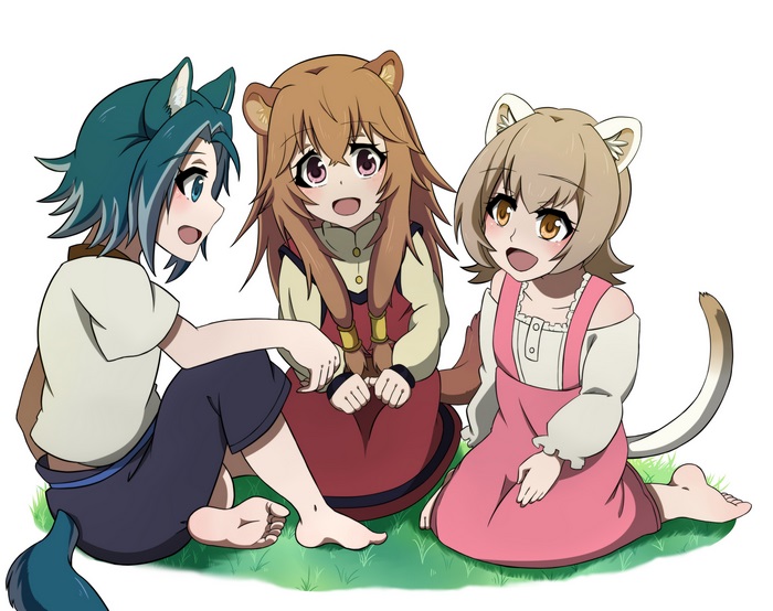 Raphtalia and Filo from The Rising of the Shield Hero