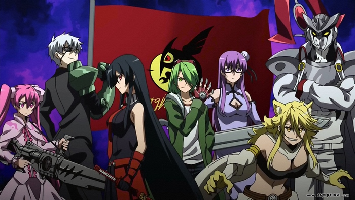 Night Raid members from Akame Ga Kill!