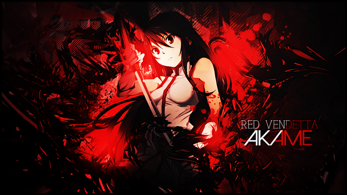 Akame from Akame Ga Kill! Red Vendetta