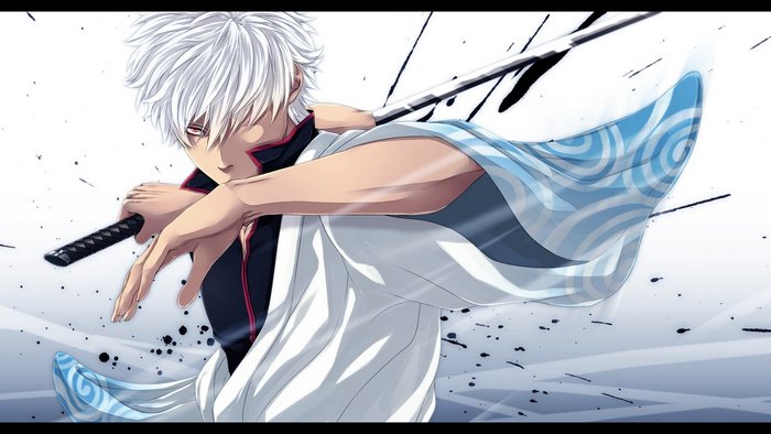 Gintoki Sakata from Gintama