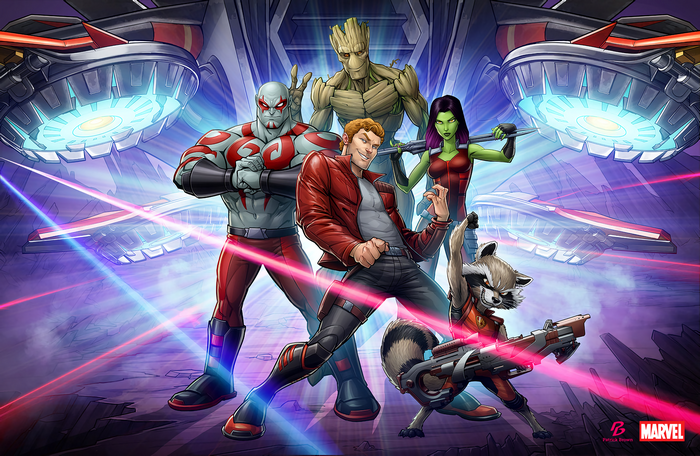 Guardians of the Galaxy from Marvel