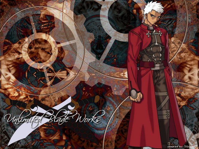 Archer from Fate/Stay Night with Unlimited Blade Works