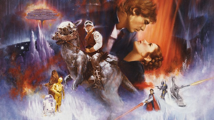 Luke Skywalker from Star Wars on Hoth