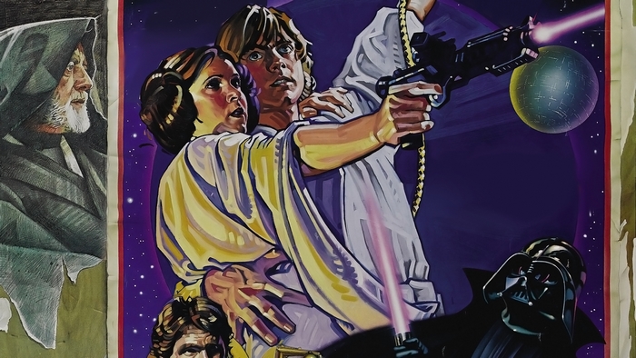 Luke Skywalker and Princess Leia from Star Wars