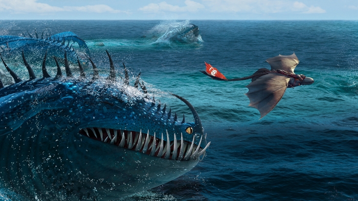 Epic Sea Battle with Toothless from How to Train Your Dragon
