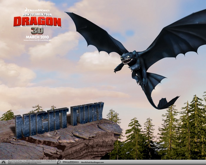 Toothless from How to Train Your Dragon