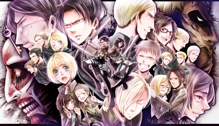 Attack on Titan Characters and Titan