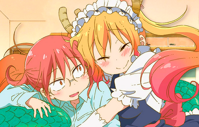 Tohru and Kobayashi from Miss Kobayashi's Dragon Maid