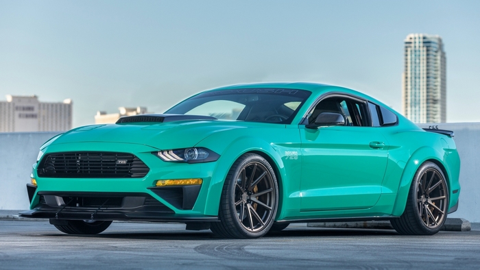 Ford Mustang GT500 with custom widebody kit