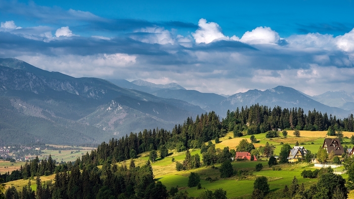 Tatra Mountains Landscape in Poland