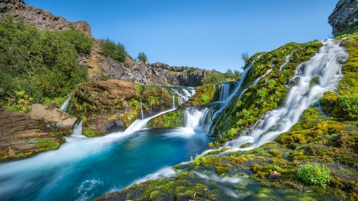 Waterfalls in Iceland